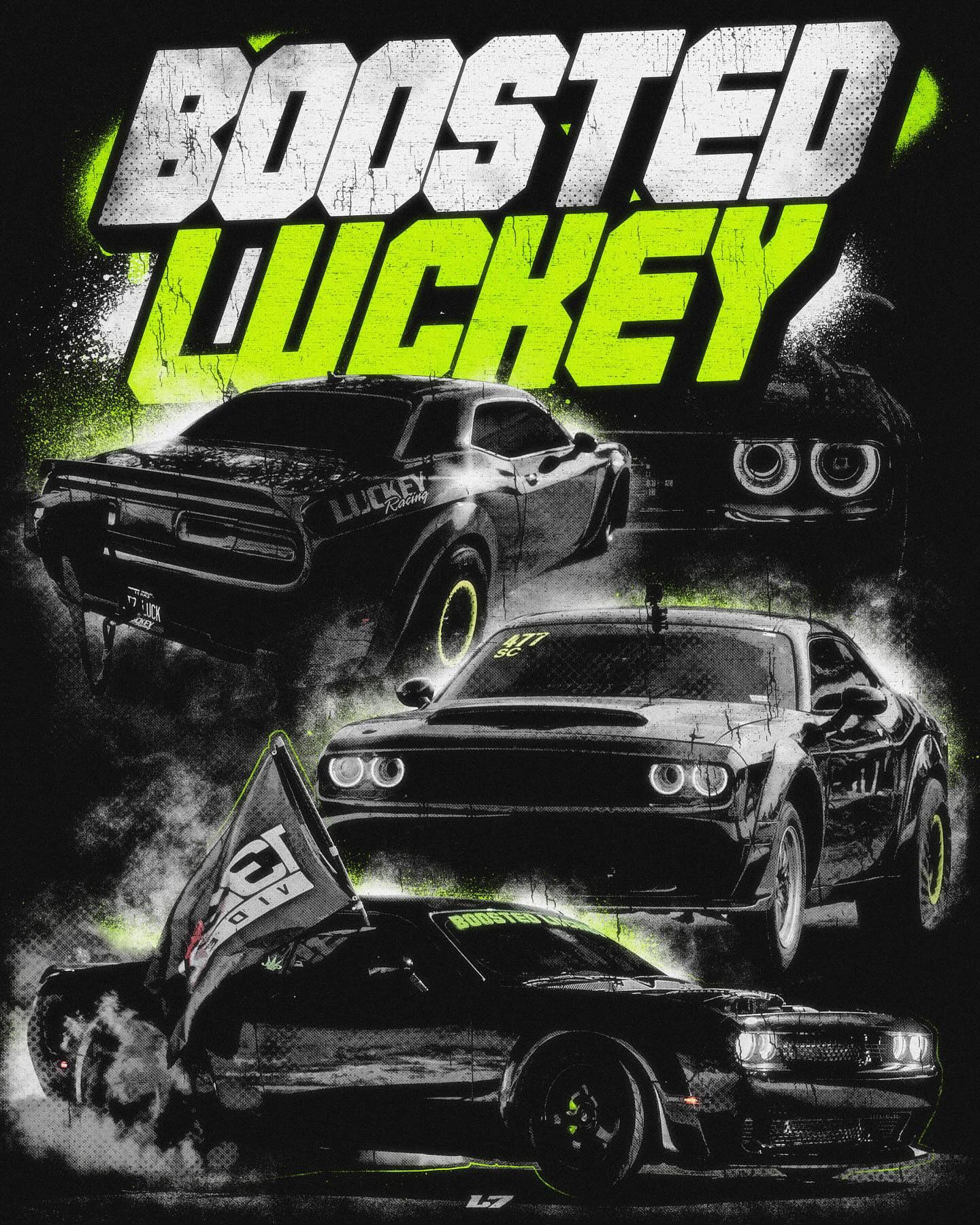 Boosted Luckey Challenger T-Shirt