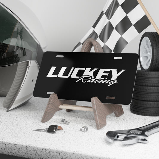 Luckey Racing Vanity Plate