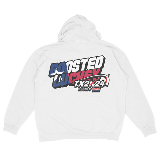 BOOSTED LUCKEY TEXAS 2K24 HOODIE WHITE