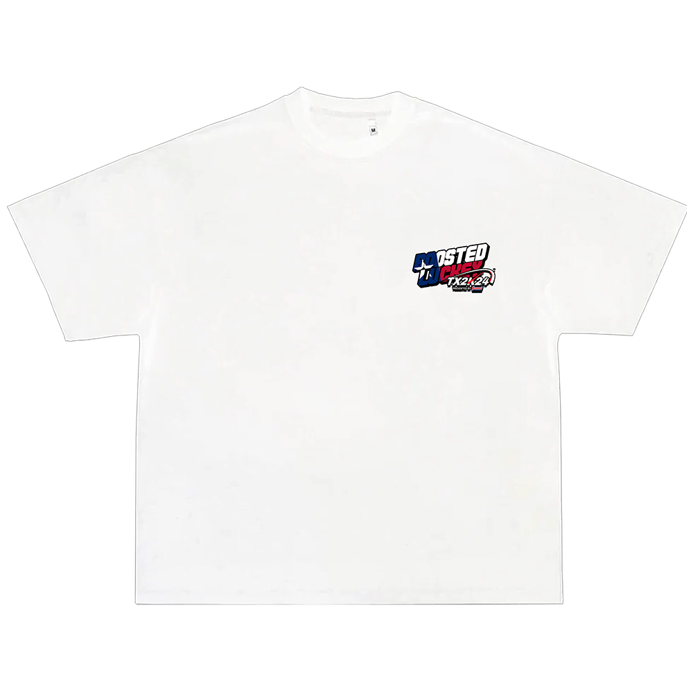 BOOSTED LUCKEY TEXAS 2K24 T-SHIRT WHITE