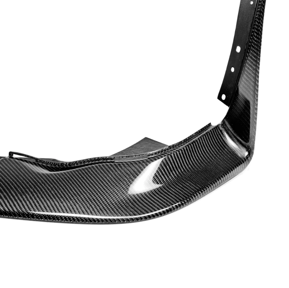 AutoAddict 2011-2014 Dodge Challenger Carbon Fiber TPE-SRT8 Front Chin Spoiler