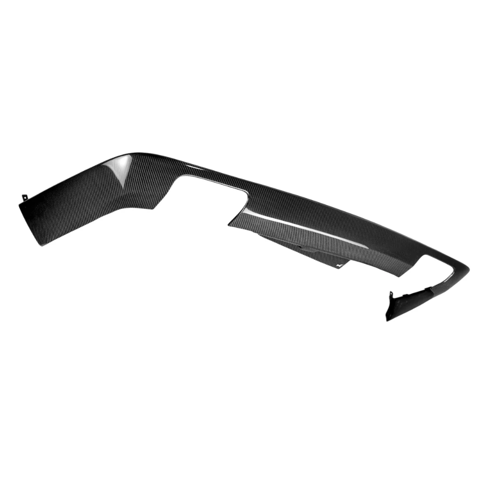 AutoAddict 2008-2014 Dodge Challenger OE Carbon Fiber Rear Diffuser Valance