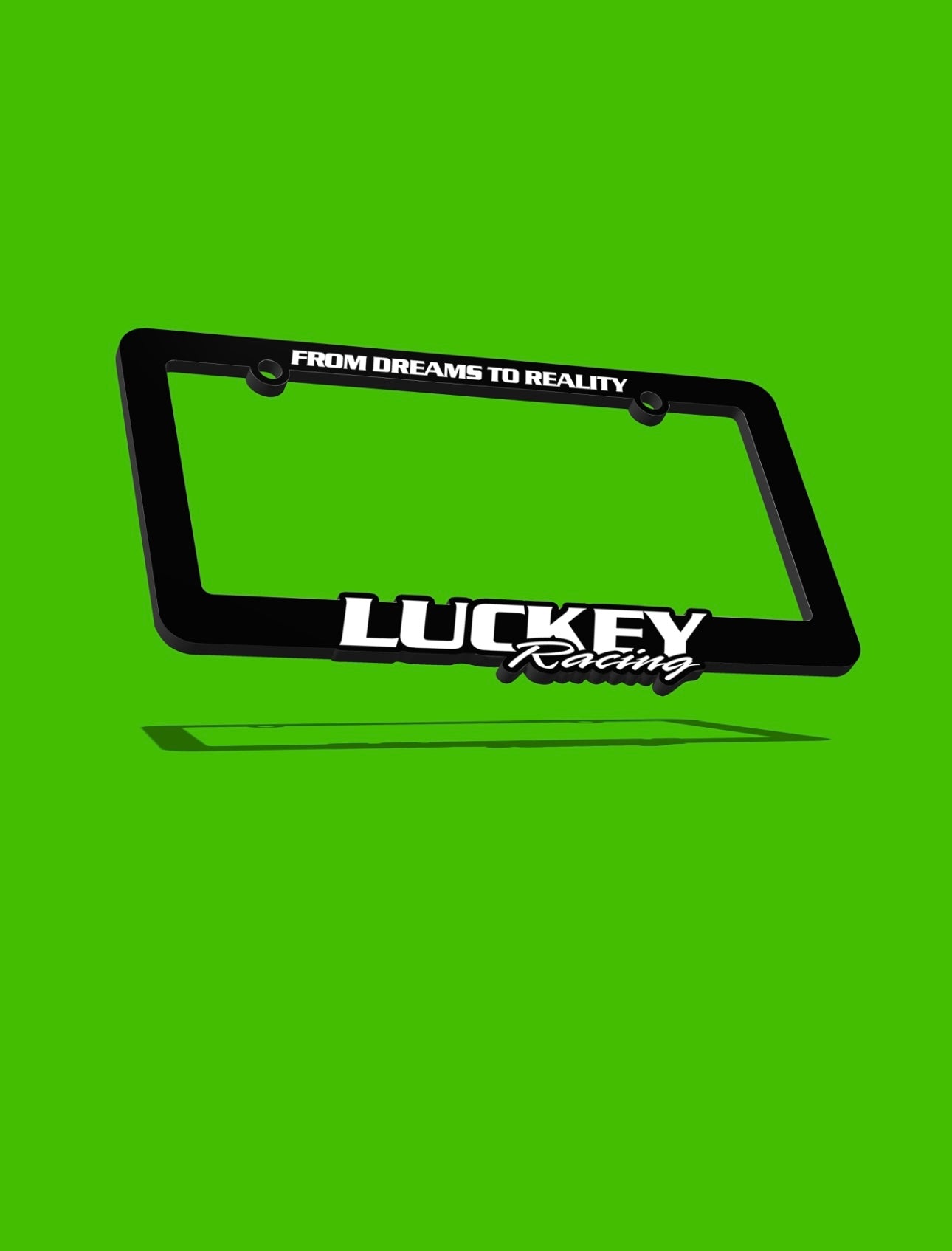 Luckey Racing Plate Frame